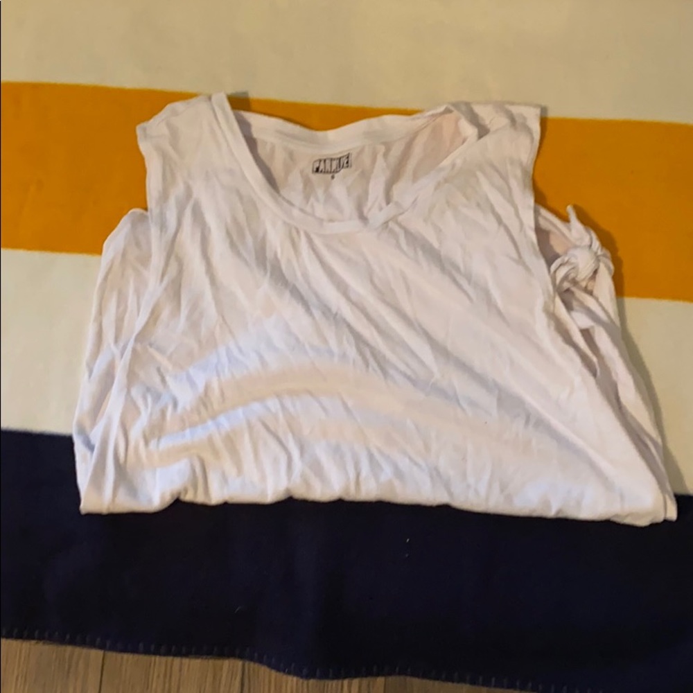 Parklife aritzia white tank top